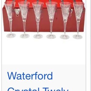 Waterford Crystal Flute Set of 3
